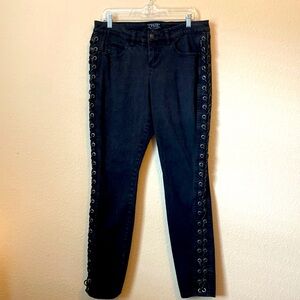 VINTAGE Tripp Lace Up Jeans Size 12